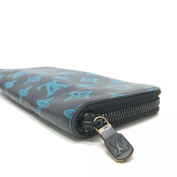 LOUIS VUITTON M82322 Monogram shadow Zippy Wallet Vertical Long Wallet - Picture 5 of 16